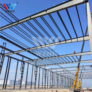 Structure en acier préfabriquée, surface galvanisée, pour entrepôt agricole, certifiée ISO, durée de vie de 50 ans, résistance aux vents de 200 km/h - Product Image 4