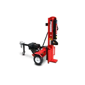 Gas Powered Log Splitter 34 Ton Hydraulic Wood Splitter Cutting Width 600mm