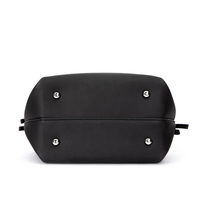 Bolso de mano de cuero genuino con cordón de nuevo diseño 2024, bolso de mano de lujo tejido a mano de macramé personalizado para mujer, bolso de mano único