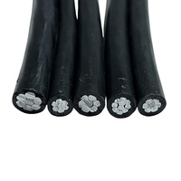0,6/1kv Conductor de aluminio de potencia XLPE aislado dúplex/triplex/cuádruplex Cable aéreo agrupado aéreo
