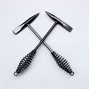 Welder's Slag Removal Hammer Rectangle Face Carbon Steel 300g 500g Welding Tool - Product Image 3