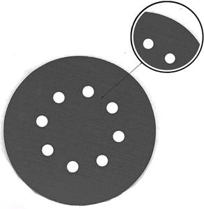 Disco Abrasivo Rotondo in Carburo di Silicio Nero Carta Vetrata per Levigatura e Lucidatura di Auto Metallo Legno - Product Image 4