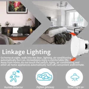 Detector de Presencia Inteligente para el Hogar con WiFi/ZigBee, Radar de Ondas y Monitoreo de Luminosidad, Compatible con Home Assistant a través de Zigbee2mqtt - Product Image 6