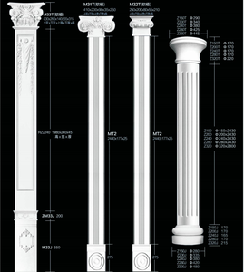 Molde de resina de pilares romanos al por mayor de fábrica Moldes de columna icónicos y Pilar romano a la venta Molde prefundido de Pilar Romano - Product Image 2
