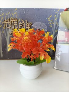 Ornements Floraux en Pot Mini Créatifs Huaien, Petite Plante Artificielle la Plus Vendue pour la Décoration de la Maison <span class=keywords><strong>et</strong></span> du Bureau - Product Image 5