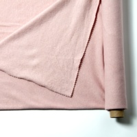 NOUVELLE ARRIVÉE CVC 60/40 TISSU ÉCRÉVÉ EN POLAR FRANÇAIS TRICOTÉ UNI avec TISSU BROSSE À L'ARRIÈRE pour VÊTEMENTS/PULLS FILLES ET GARÇONS