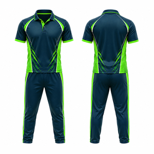 Proveedor Profesional de Uniformes de Cricket, Ropa de Equipo Personalizada con Nombres y Números Personalizados y Estampado por Sublimación para Entrenamiento - Product Image 1