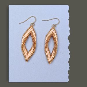 Pendientes de Estilo Bohemio Hechos a Mano al por Mayor, Chapados en Oro de 24K, Precio Directo de Fábrica - Product Image 2