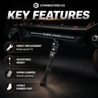 Béquille Carbonrevo pour trottinette électrique Dualtron – Support de stationnement stable, performance durable, pièce de rechange de haute qualité