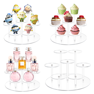 7 Tier Acrylic <strong>Cake</strong> <strong>Stand</strong> Set For Dessert Table <strong>Cake</strong> Holder Cupcakes Pastries For Weddings Birthday Candy Party Display - Product Image 6