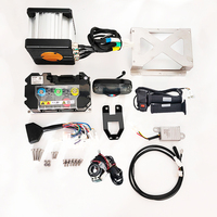 Kit moteur SOTION 72V 8KW FW23 avec contrôleur d'accélérateur et affichage HALL Versions