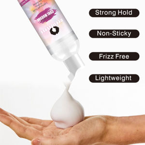 Mousse coiffante pour cheveux bouclés, gel brillant et fixant pour tresses, en gros, étiquette privée OEM/ODM, définition des boucles, mousse coiffante personnalisée - Product Image 3