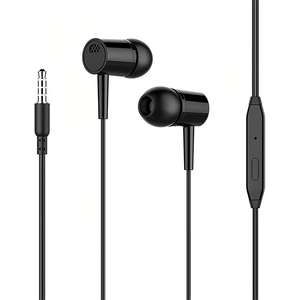 3,5 Mm Sport Stereo Music Cancelación de ruido Jack Auriculares con cable Auriculares con micrófono para accesorios móviles - Product Image 6