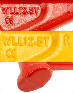 Hook Pengangkat Kontainer LSO Kuning/Merah untuk Pengangkatan, Penyimpanan, dan Pemindahan Kargo - Product Image 4