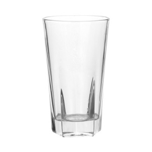 Vaso de Vidrio Transparente de 5012 con Base <span class=keywords><strong>Pentagonal</strong></span> de 5 Estrellas para Beber Jugo, Agua o Otras Bebidas - Product Image 1