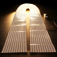 Lampe de plafond moderne de luxe en albâtre pour îlot de cuisine et table à manger, avec feuilles lumineuses flexibles pour éclairage LED rétroéclairé