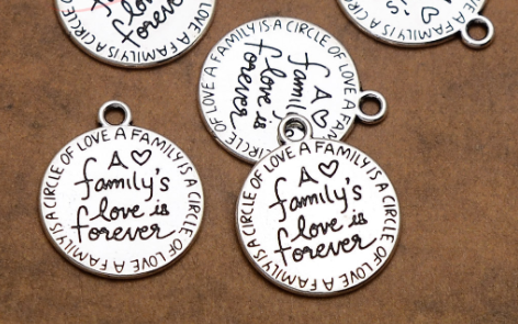 20x17mm family love is forever