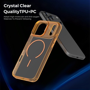 Funda Magnética Transparente de Alta Calidad para iPhone 17 11 12 13 Pro Max 14 15 16 Plus 17 Air, Carga Inalámbrica, Protección Antigolpes - Product Image 6