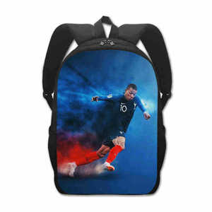 Sac à dos HY Mbappe Football 14 16 17 pouces pour école primaire et maternelle, sac à dos pour garçons avec réduction de la charge sur les épaules - Product Image 3