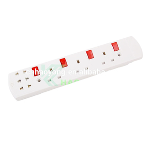 Cable de Extensión Eléctrico Británico HAOYONG, Enchufe de Extensión de 13 Amperios con Interruptor - Product Image 6