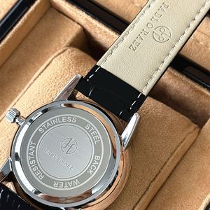 Nouvelle montre à quartz élégante et décontractée pour homme - étanche, bracelet en cuir, chronométrage précis - Product Image 3
