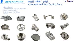 工业手轮机械零件用优质青铜零件不锈钢精密熔模铸造产品 - Product Image 4