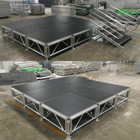 Scène de concert légère en aluminium, scène portable pour festival