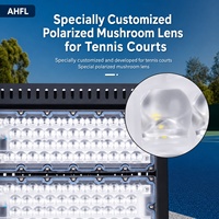 Luz LED Específica para Tenis, Iluminación Impermeable para Canchas de Baloncesto y Pickleball, Lámpara de Tenis Polarizada Antideslumbrante para Exteriores