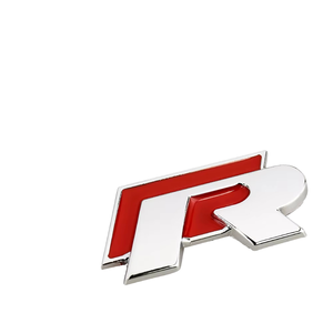 Autocollant de protection contre les rayures de voiture, autocollant décoratif de voiture en métal 3D personnalisé, auto-adhésif, avec garantie d'un an, réutilisable, épaisseur de 10 mil - Product Image 1