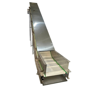 ناقل رفع من مادة <span class=keywords><strong>PVC</strong></span> ناقل مائل لرفع المواد نظام نقل رفع الفاكهة لتجهيز الأغذية - Product Image 2