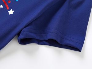 Ensemble pyjama d'été en coton doux pour garçons <span class=keywords><strong>de</strong></span> 6 à 16 ans Combinaison thermique à manches courtes avec fermeture à la taille élastique pour l'automne et le printemps - Product Image 5