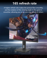 Usine OEM 23.8 24 27 32 pouces 1K 2K 4K 75 144 165 Hz plat N-a-no IPS Lcd ordinateur PC Esports affichage moniteur de jeu
