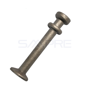 Ancre de levage sphérique en acier à double tête avec revêtement en <span class=keywords><strong>zinc</strong></span>, durable pour les systèmes de levage d'accessoires préfabriqués - Product Image 1