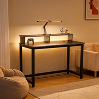 Table de jeu pour ordinateur au design moderne personnalisable, table PC haute capacité, bureau d'ordinateur