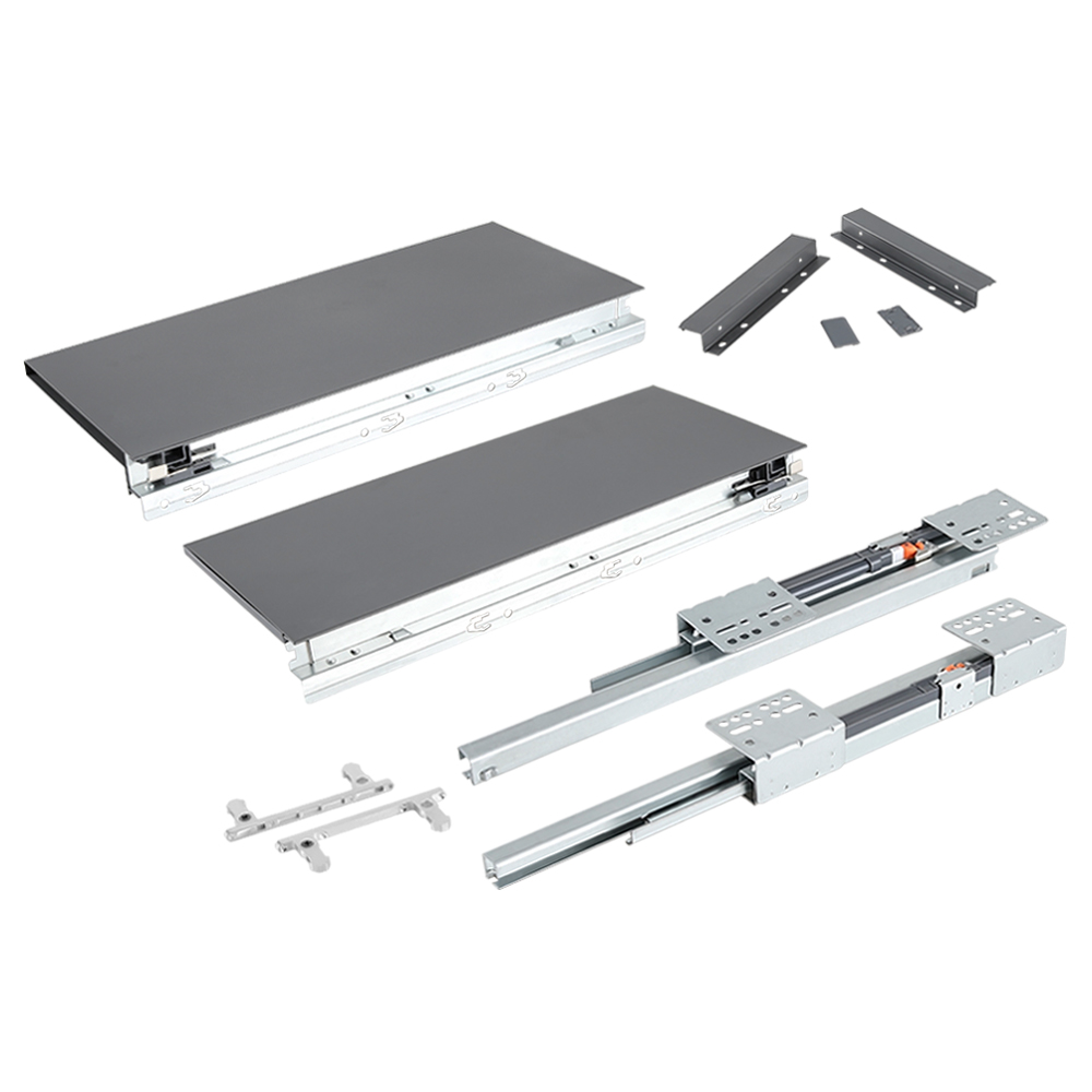Lowes price high temperature 200kg heavi duti thin slide out drawer slides
