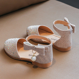 Zapatos de Cristal para Niña, Novedades de Verano, Zapatos de Princesa con Suela Suave, Sandalias Brillantes para Niñas 881 - Product Image 2