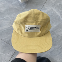 Nueva moda PANA personalizada 5 paneles campamento sombrero y gorra con bordado