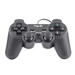 Mando HV-G69 HAVIT con cable USB, Mando Original para juegos de lucha de vídeo y PC