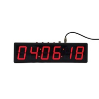 JDMS Compteur Numérique LED à 6 Chiffres de 4 Pouces avec Capteur Infrarouge, Compteur de Personnes, Visiteurs et Convoyeur