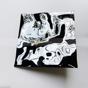 M12 201 304 PVD Stainless Steel <b>Sheet</b> & Plate Water Ripple Stamping with Cutting Welding Bending Services - Product Image 1