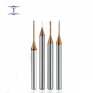 Rắn tungsten <span class=keywords><strong>carbide</strong></span> hrc68 vuông ballnose <span class=keywords><strong>Micro</strong></span> End Mill ODM & OEM tùy chỉnh - Product Image 1