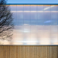 Kosten günstige mehr schicht ige Polycarbonat platten Transparente Dach gewächs häuser Hotels Garagen Sonnen blätter PC-geprägte Blätter