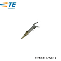 Connecteurs à sertir rectangulaires femelles TE 770903-1, 18-22 AWG, étain, contacts multi-usages pour l'automobile