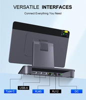Tablette professionnelle NORYOX TPAD 11 pouces Android 14 avec NFC sous l'écran, compatible SoftPOS, scanner 1D/2D, 4G LTE pour le commerce de détail et l'hôtellerie