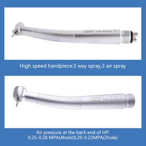 Hot dentaire <span class=keywords><strong>COXO</strong></span> <span class=keywords><strong>CX207</strong></span>-W bouton poussoir pièce à main Turbine à Air pièces à main à grande vitesse outils de dentisterie - Product Image 4