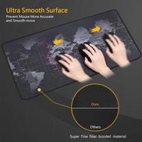 Grand tapis de souris pour jeux, tapis de souris XXL pour ordinateur, surface de tapis de souris pour clavier, tapis de bureau