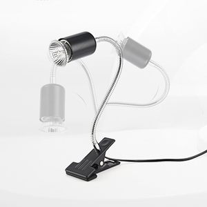 Flexible Holder for Reptile Heat Lamp Adjustable Clamp <b>Socket</b> Stand for Basking <b>Light</b> Fixture Turtle Tortoise Lizard Gecko - Product Image 3