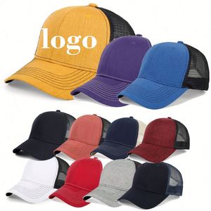 Wholesale OEM Sport Gorras Personalized Custom Print 3D logo Customize Mesh Hats Custom Logo Blank <b>Plain</b> Trucker <b>Cap</b> - Product Image 1