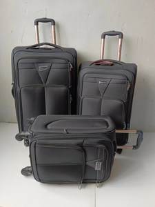 Carrito de 4 ruedas 20 24 28, <span class=keywords><strong>3</strong></span> <span class=keywords><strong>piezas</strong></span>, tela suave EVA 600D, juegos de equipaje ligero, precio barato, juego de maletas con ruedas de viaje - Product Image 4