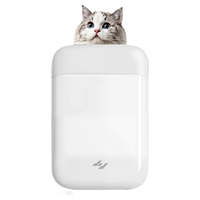 Imprimante photo miniature portable sans encre, 3 pouces, couleur, poche, intelligente, 300 dpi, HD, instantanée, pour téléphone portable, certification CE FCC RoHS